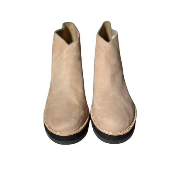 🌻NEW Eileen Fisher Suede Wedge Caddy Chelsea Boot Ankle Bootie Size 10 - Picture 4 of 9